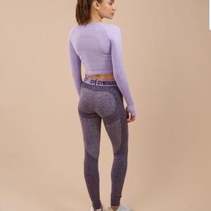 Gymshark flex purple leggings